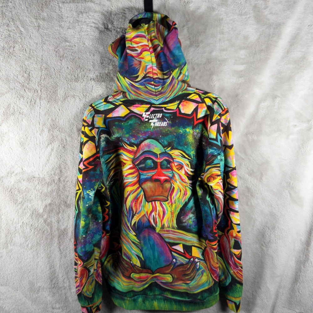 Aop Electro Threads Mandrill Rafiki Monkey Psyche… - image 8
